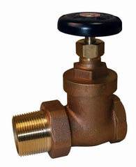 Everflow RSS001 RAVEN RSS001 1" Steam Straight Radiator Valve  | Midwest Supply Us