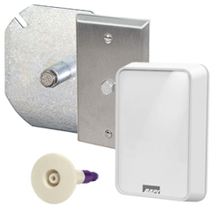 BAPI ZPS-ACC05 Room Pressure Pickup Ports - Ceiling Mount Square Plate  | Midwest Supply Us