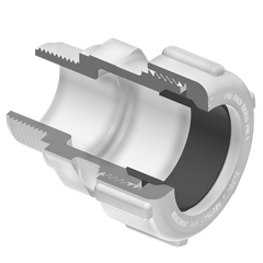 Spears S110-12G 1-1/4 PVC COMPRESSION COUPLING  | Midwest Supply Us