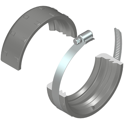 Spears SNK-020 2 PVC UNION SPLIT NUT KIT  | Midwest Supply Us