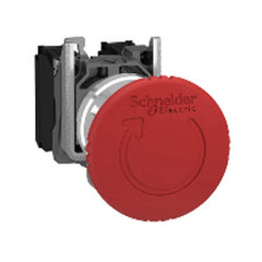 Schneider Electric (Square D) XB4BS8442 Red Emergency Stop Switch 1NC  | Midwest Supply Us