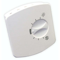 KMC STE-6014W80 Sensor: SimplyVAV, Room Temp, Setpoint Dial, Modular, White  | Midwest Supply Us