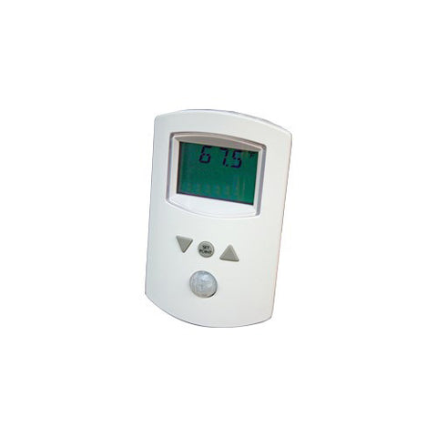 KMC STE-8201W80 Digital Sensor: SimplyVAV, Temperature, Occupancy, White  | Midwest Supply Us
