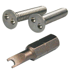 BAPI BA/SP632x1 Security Screws and Spanner Bit - Spanner Screws (Box of 50)  | Midwest Supply Us