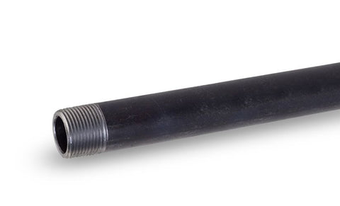 Everflow PCBL1560 EVERFLOW 1-1/2" x 60" BLACK STEEL PRE-CUTS  | Midwest Supply Us