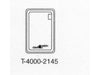 T-4000-2145 | COVER PLAS VERT 1W NO-T; JCI LOGO SETPOINT WINDOW | JOHNSON