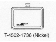 Johnson Controls T-4502-1736 Nickel Cover, Horizontal  | Midwest Supply Us