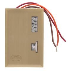 Schneider Electric (Barber Colman) TK-1281 Single Setpoint Room Thermostat, Dial Marking 55°F to 85°F, 20 psig Reverse Acting 15 psig Direct Acting, Two Pipe  | Midwest Supply Us