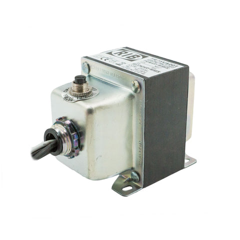 RIB RELAYS TR75VA001 Transformer 75VA, 120-24V, single hub, Class 2 UL Listed US/Canada, Circ. Bkr.  | Midwest Supply Us