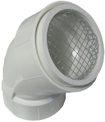 Everflow TVS2SS RAVEN 2" PVC Termination Vent w/ Stainless Steel Screen RAVEN # R1508  | Midwest Supply Us