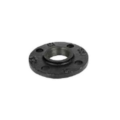 Everflow FGCF03B 3" Class 125 Cast Iron Companion Flange Black  | Midwest Supply Us