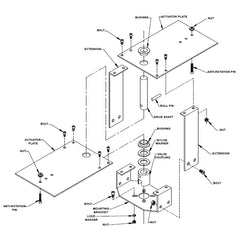 Belimo UBSP0006 Custom BV Retrofit kit | Dual mount actuator  | Midwest Supply Us