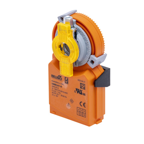 Belimo UMB24Y-R.1 Rotary Actuator | 1 Nm | AC/DC 24 V | On/Off | Floating point | 22 s | IP20 | clockwise rotation | Connector Plug 100 pcs  | Midwest Supply Us