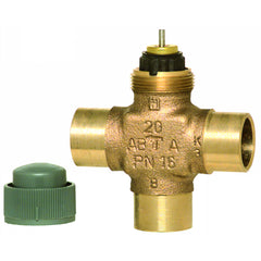 HONEYWELL V5853A2055 3/4 INCH THREE-WAY SWEAT VALVE WITH 2.9 CV CAPACITY  | Midwest Supply Us