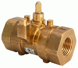 Schneider Electric VBB2N01 VB: 1/2 in, 2W, Ball, NPT, BR, 0.7 cv, No Steam  | Midwest Supply Us