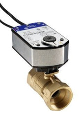 Johnson Controls VG1241FT+958BGC 2" 2W BALL VALVE 73.7CV; BRASS TRIM SPRING CLOSEDWITH TWO SWITCHES  | Midwest Supply Us