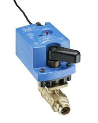 Johnson Controls VG1291AD+9T4GGA 1/2" TWO-WAY BALL VALVE;; 1.2 CV; PRESS END CONN.; BRASS TRIM; NSR; WITH VA9104-GGA-3S ACTUATOR  | Midwest Supply Us