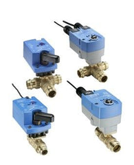 Johnson Controls VG1895AD 1/2" THREE-WAY BALL VAL;; 1.2 CV; PRESS END CONN.; SS TRIM LESS ACTUATOR  | Midwest Supply Us