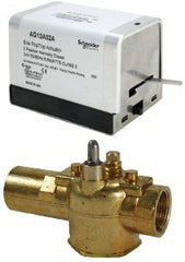 ERIE VT2342G13A02A ERIE CONTROLS  VT2342G13A02A 24V 3/4 in INVERTED FLARE 2-WAY ZONE VALVE NC 2.5CV  | Midwest Supply Us