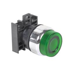 C3 Controls W22IPB-EG-FM24LG-10 W22IPB-EG-FM24LG-10 - W22 IPB, Extended Cap Green, 24V FV, LED GN, 1 NO  | Midwest Supply Us