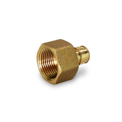 Everflow WPFA1234-NL 1/2" F1960 X 3/4" FIP Adapter Brass NL  | Midwest Supply Us