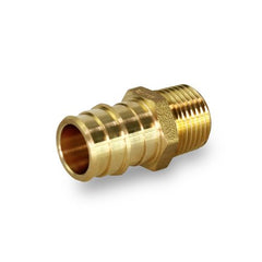 Everflow WPMA1234-NL 1/2" F1960 X 3/4" MIP Adapter Brass NL  | Midwest Supply Us