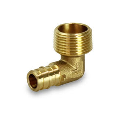 Everflow WPML1212-NL 1/2" F1960 X 1/2" MIP Elbow Brass NL  | Midwest Supply Us