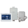 YTHX9421R5127WW | WHITE FRONT/WHITE SIDES PRESTIGE 2-WIRE IAQ KIT WITH REDLINK TECHNOLOGY.RESIDENTIAL OR COMMERCIAL USE. 7 DAY PROGRAMMABLE. UP TO 4H/2C HEAT PUM P OR UP TO 3H/2C CONVENTIONAL | Resideo