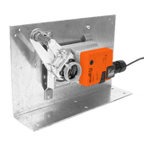 Belimo ZG-103 Universal right angle bracket (7-1/2" H x 11" W x 2-3/4" base).  | Midwest Supply Us