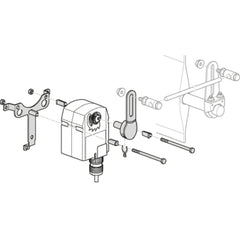 Belimo ZG-TF2 TF crankarm adaptor kit (T bracket included).  | Midwest Supply Us