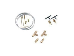 Dwyer Instruments A-602 Air filter kit | accessory package for using switch without a gage | includes two pressure tips with integral compression fittings | two 5' lengths of 1/4" aluminum tubing & two 1/8" NPT to 1/4" tubing compression fittings.  | Midwest Supply Us