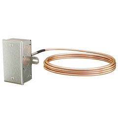 ACI A/CP-A-12'-GD 10K ohm Type II | Copper Tube Averaging Temperature Sensor | Averaging Wire Length: 12 feet | Galvanized Housing Enclosure Box  | Midwest Supply Us