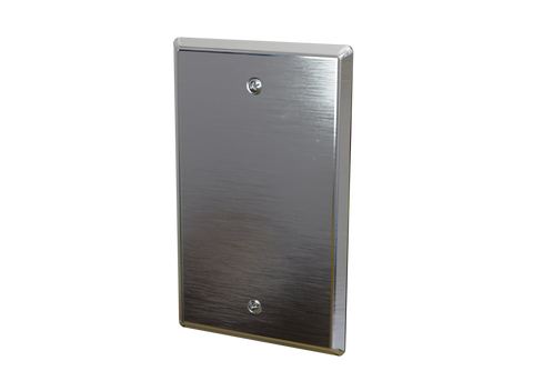 ACI A/20K-SP 20K ohm | Stainless Steel Wall Zone Plate with Override Temperature Sensor  | Midwest Supply Us