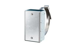 ACI A/AN-S-GD 10K ohm Type III | Metal Strap On Pipe Tube Temperature Sensor | Galvanized Housing Enclosure Box  | Midwest Supply Us