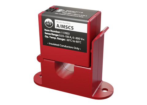 ACI A/MSCS Current Switch (Split Core) | N/O 0-150A | Fixed Trip Point: < 0.55A  | Midwest Supply Us