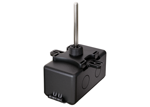 ACI A/CP-INW-4"-PB 10K ohm Type II | Well Water Fluid Steam Temperature Sensor | Sensor Length: 4 inch | Plastic Box Plain Housing Enclosure Box  | Midwest Supply Us