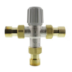 Resideo AM102-US-1LF AM-1 SERIES LEAD FREE MIXING VALVE, 1", 100-145F, UNION SWEAT  | Midwest Supply Us