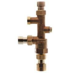 Resideo AMX102-US-1LF AMX LEAD FREE MIXING VALVE 1 INCH UNION SWT 90F-130F  | Midwest Supply Us