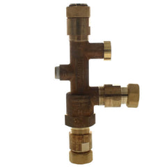 Resideo AMX102-UT-1LF AMX LEAD FREE MIXING VALVE 1 INCH UNION NPT 90F-130F  | Midwest Supply Us