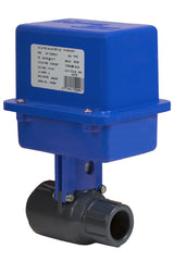 Spears E1408-007 3/4 PVC COMPACT BALL VALVE FLANGED EPDM 115V NEMA4X  | Midwest Supply Us
