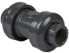 Spears 2233-040 4 PVC TRUE UNION BALL CHECK VALVE FLANGED FKM  | Midwest Supply Us