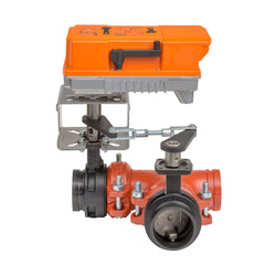 Belimo F7100VIC+PRBUP-3-T Butterfly Valve | 4" | 3 Way | 820 Cv | w/ Non-Spring | 24 -240V | On/Off  | Midwest Supply Us