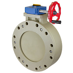 Spears 723321-240P 24 PP BUTTERFLY VALVE FKM W/GEAR OPERATOR DRY STEM  | Midwest Supply Us