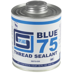 Spears SB75-030 QTBLUE 75 THREAD SEALANT  | Midwest Supply Us