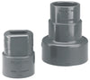 BVSE-015-000 | 1-1/2 PVC BALL VALVE 3-SLOT STEM EXT L/NIPPLE | (PG:299) Spears