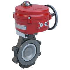 Bray Commercial MKL2-C080/70-0201 8" Lugged Butterfly valve High Performance | ANSI Class 150 | CS body | CV 2800 | Normally Closed | 120 VAC | Two position | 2000 lb-in. NEMA 4  | Midwest Supply Us