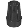 CFVS1-005P | 1/2 HDPE BLACK COMPACT FOOT VALVE SCREEN MPT | (PG:299) Spears