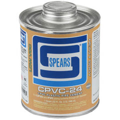 Spears CPVC24G-010 1/2 PINT CPVC-24 HEAVY BODY GRAY CPVC  | Midwest Supply Us