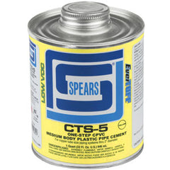 Spears CTS5-005 1/4 PINT CTS-5 CPVC ONE-STEP YELLOW CEMENT  | Midwest Supply Us
