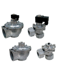 Dwyer Instruments DCV45T1D 1-1/2" diaphragm valve | integrated coil | NPT connection | 110 VAC | DIN electrical connection | two diaphragms | Cv factor of 51.  | Midwest Supply Us